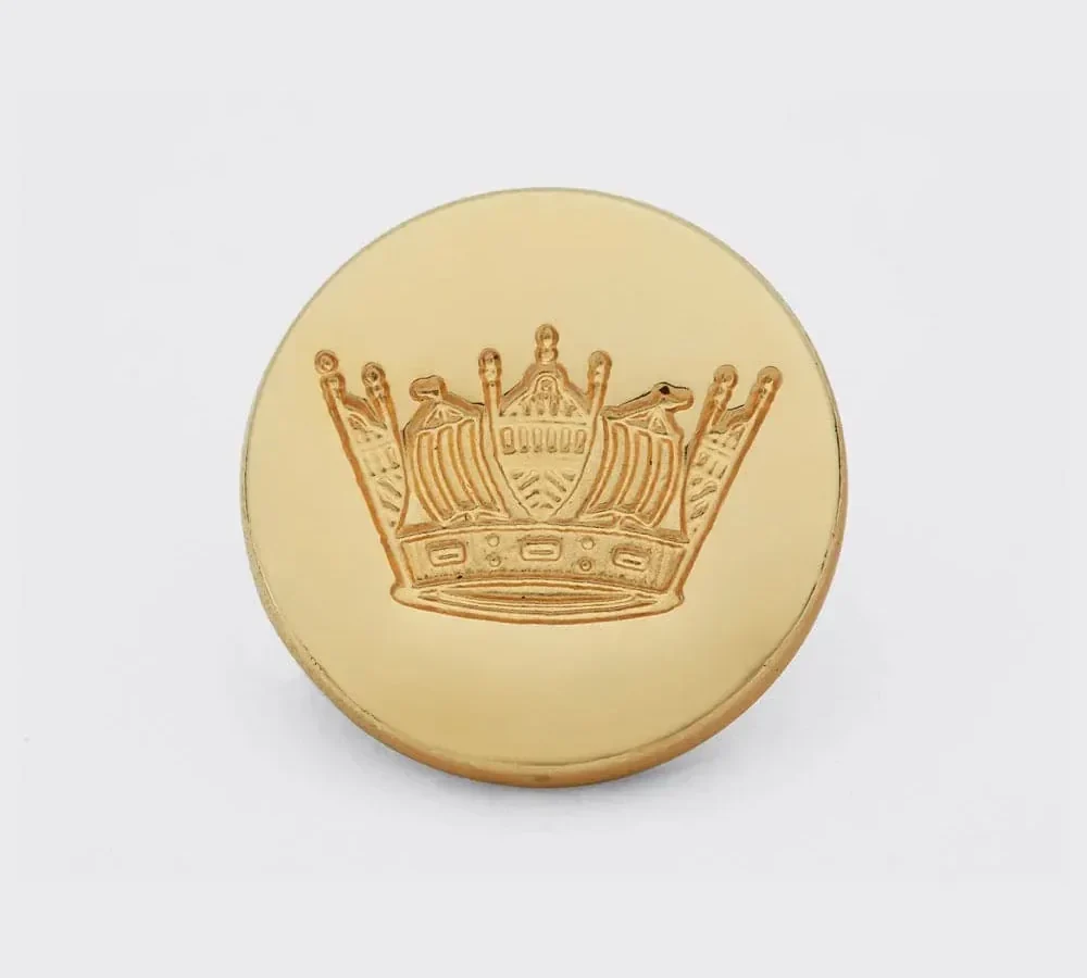 RN Blazer Button Flat - Gilt