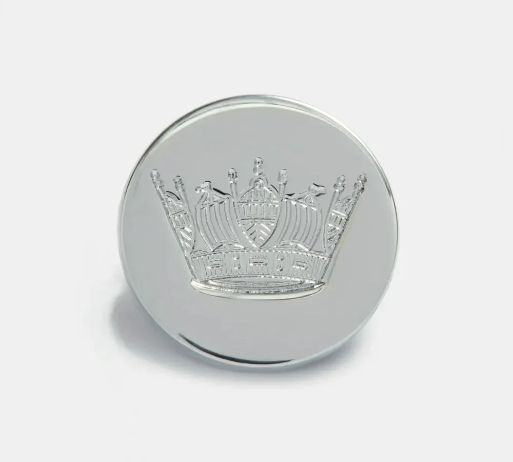 RN Blazer Button Flat - Silver