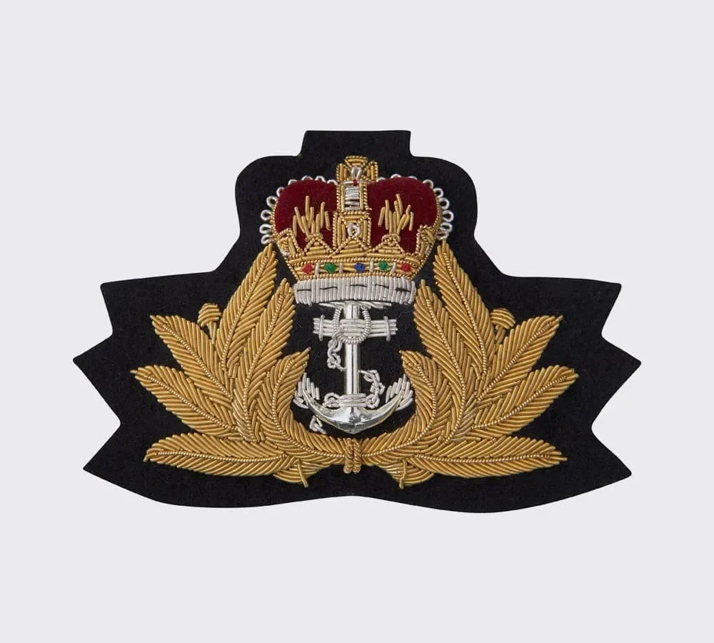Royal Navy Cap Badge - St Edward's Crown